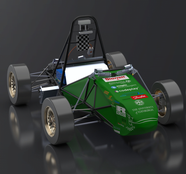 EUFS autonomous race car