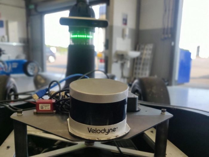 Formula Student Velodyne LiDAR scanner 