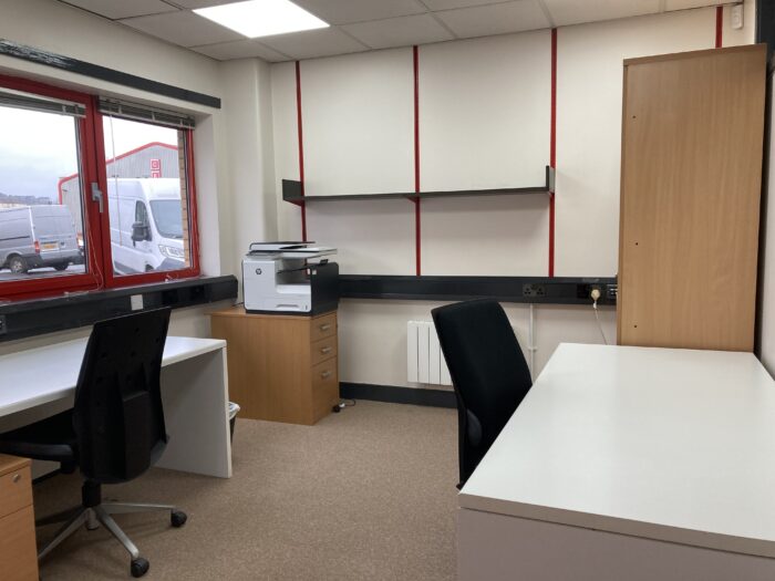 Photograph of furnished private office for rent at 17B Graham Street, Edinburgh.